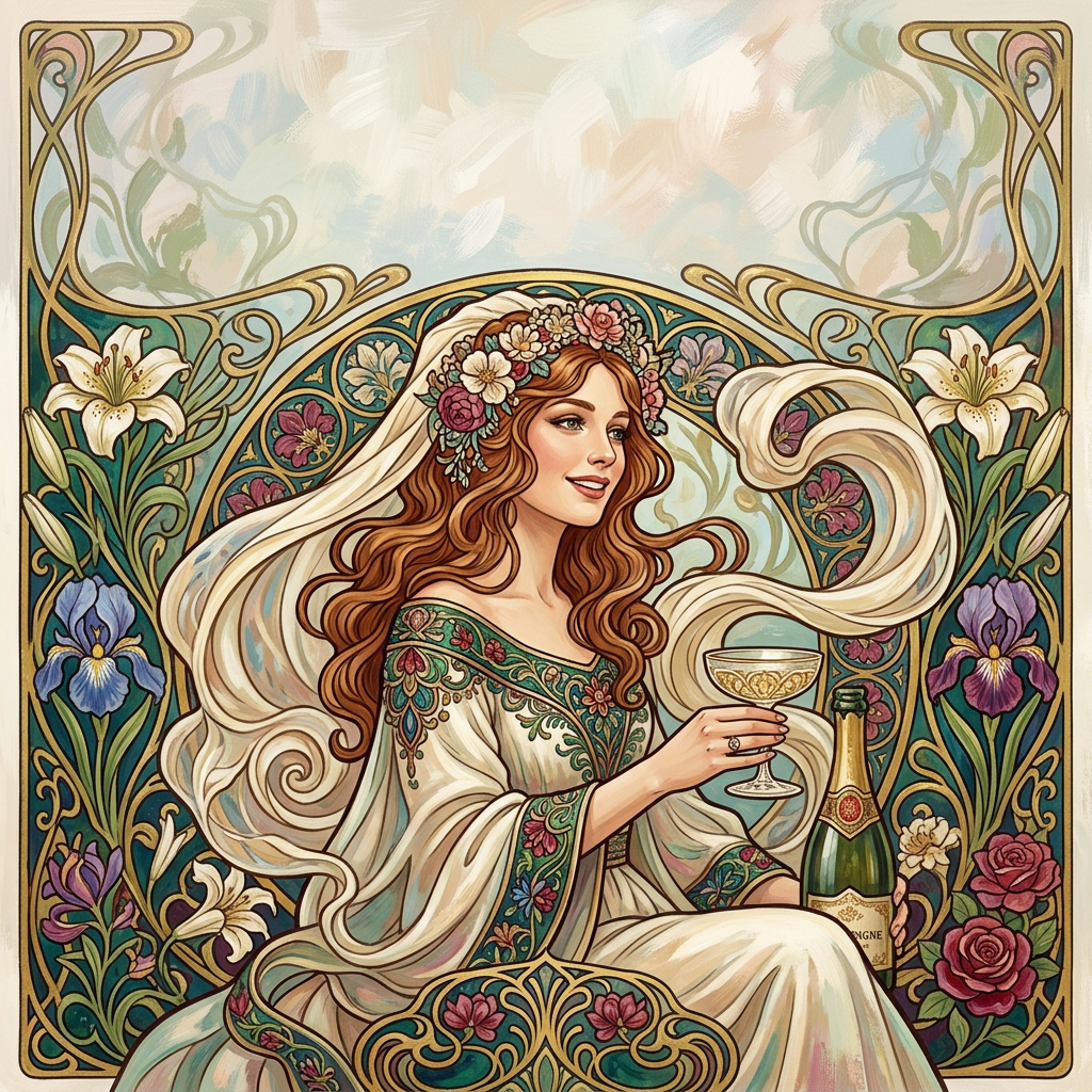 Bridal Shower Art Nouveau preview