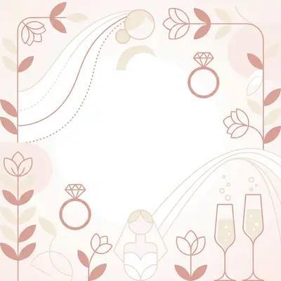 Bridal Shower Clean Lines preview