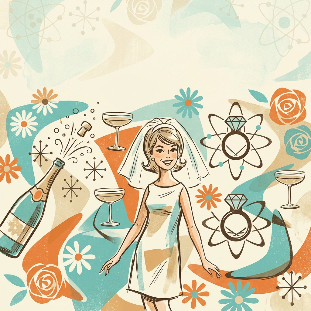 Bridal Shower Mid-Century preview