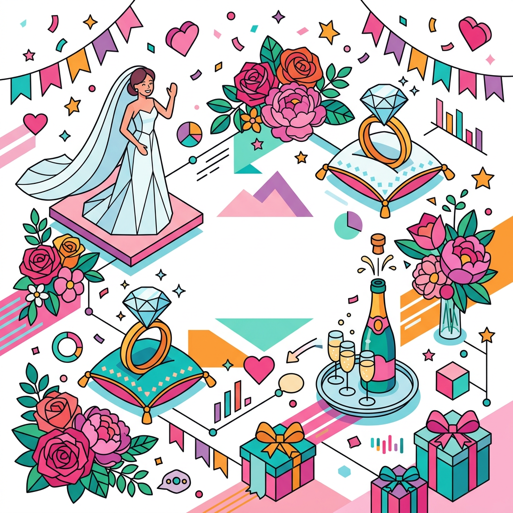 Bridal Shower Isometric preview