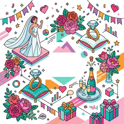 Bridal Shower Isometric preview