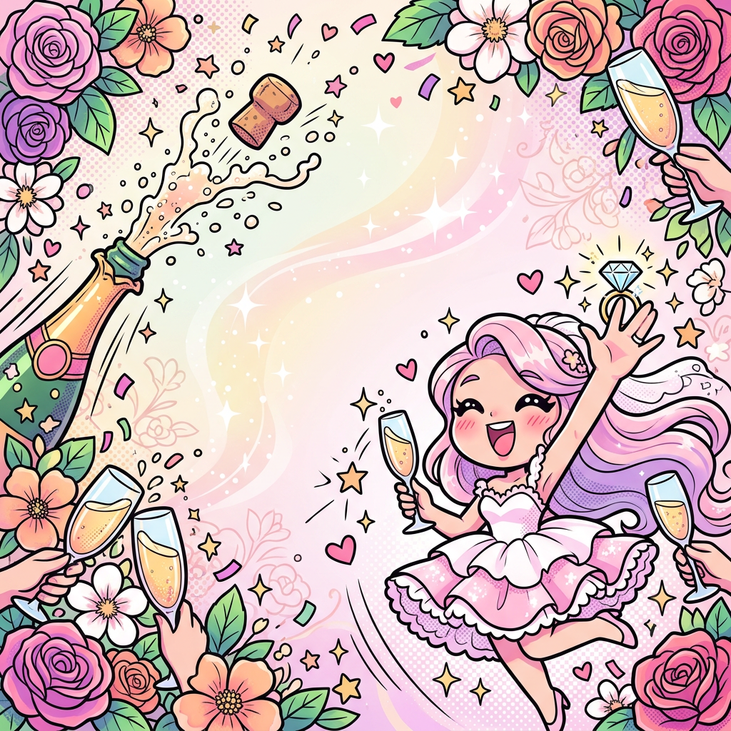 Engagement Celebration Kawaii preview