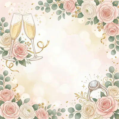 Engagement Celebration Studio Shot preview