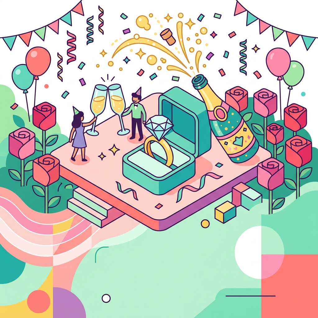 Engagement Celebration Isometric preview