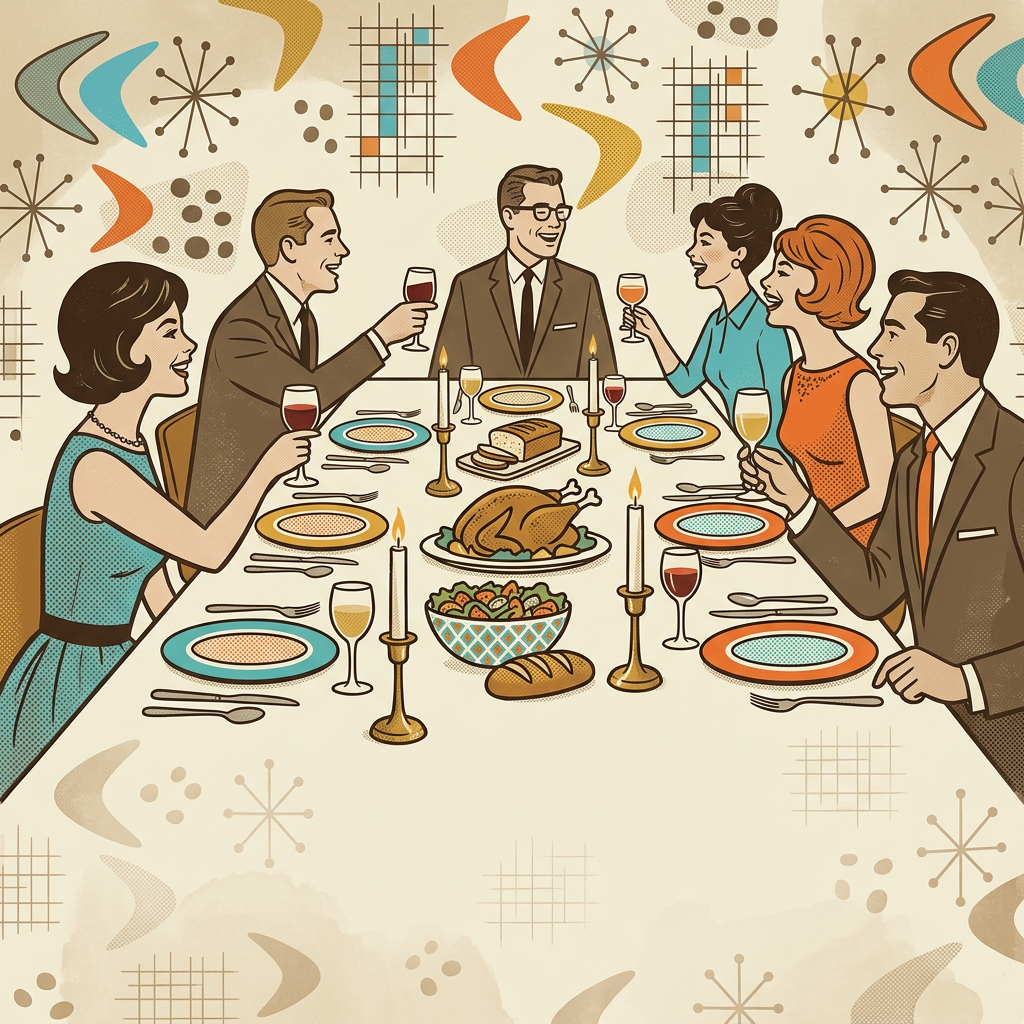 Dinner Party Mid-Century preview