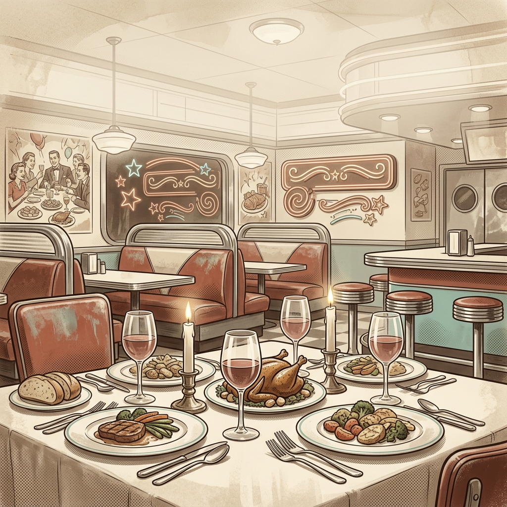 Dinner Party Retro Diner preview