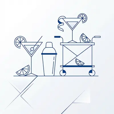 Cocktail Party Clean Lines preview