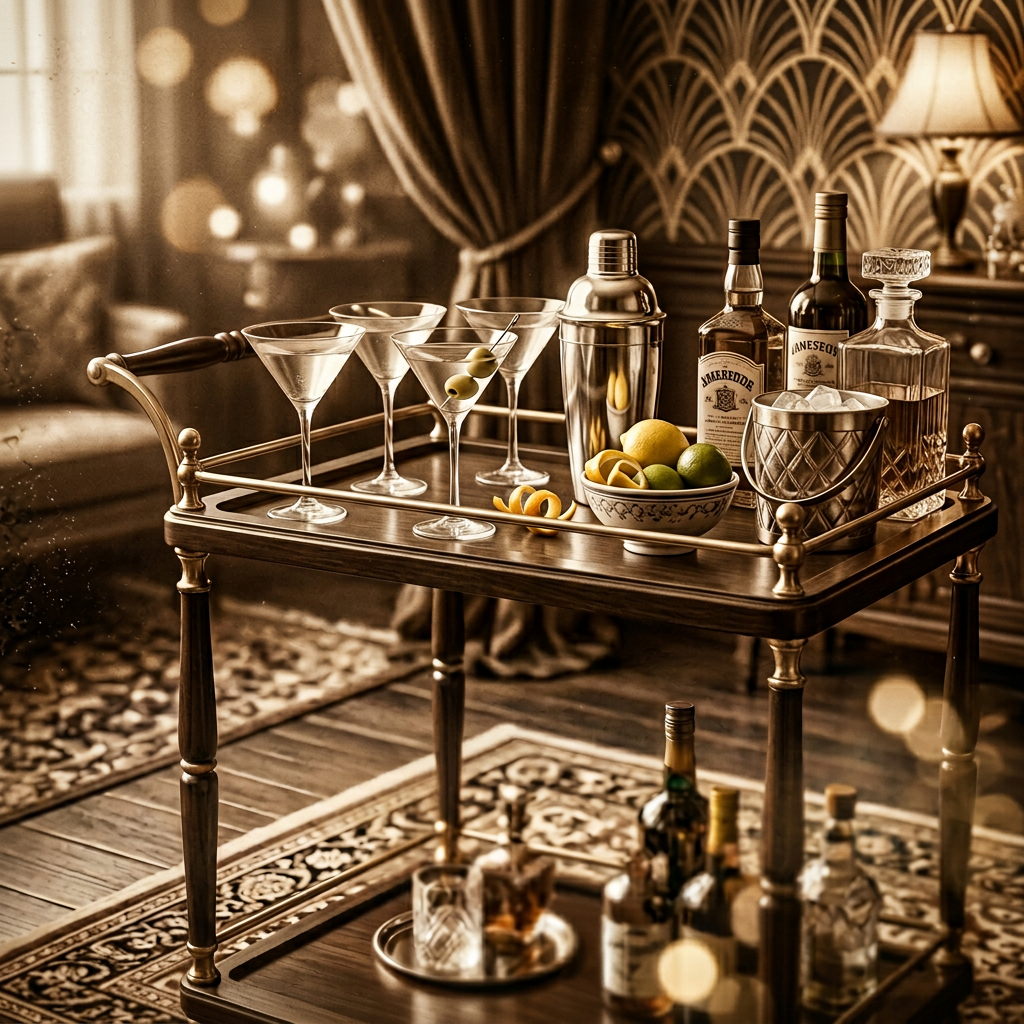 Cocktail Party Sepia Nostalgia preview