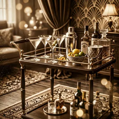 Cocktail Party Sepia Nostalgia preview