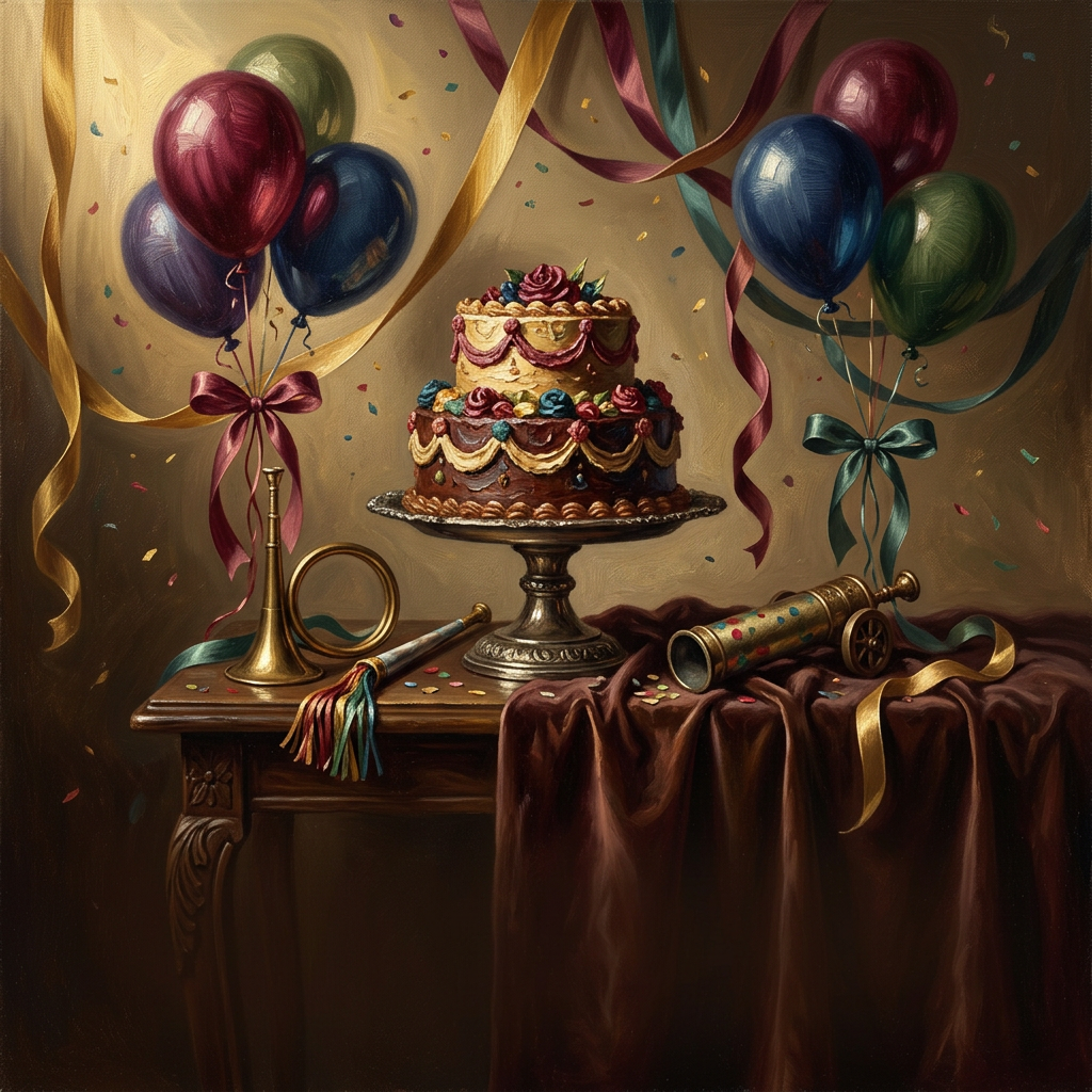 Birthday Party Invitation Classical preview