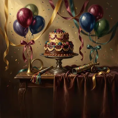 Birthday Party Invitation Classical preview