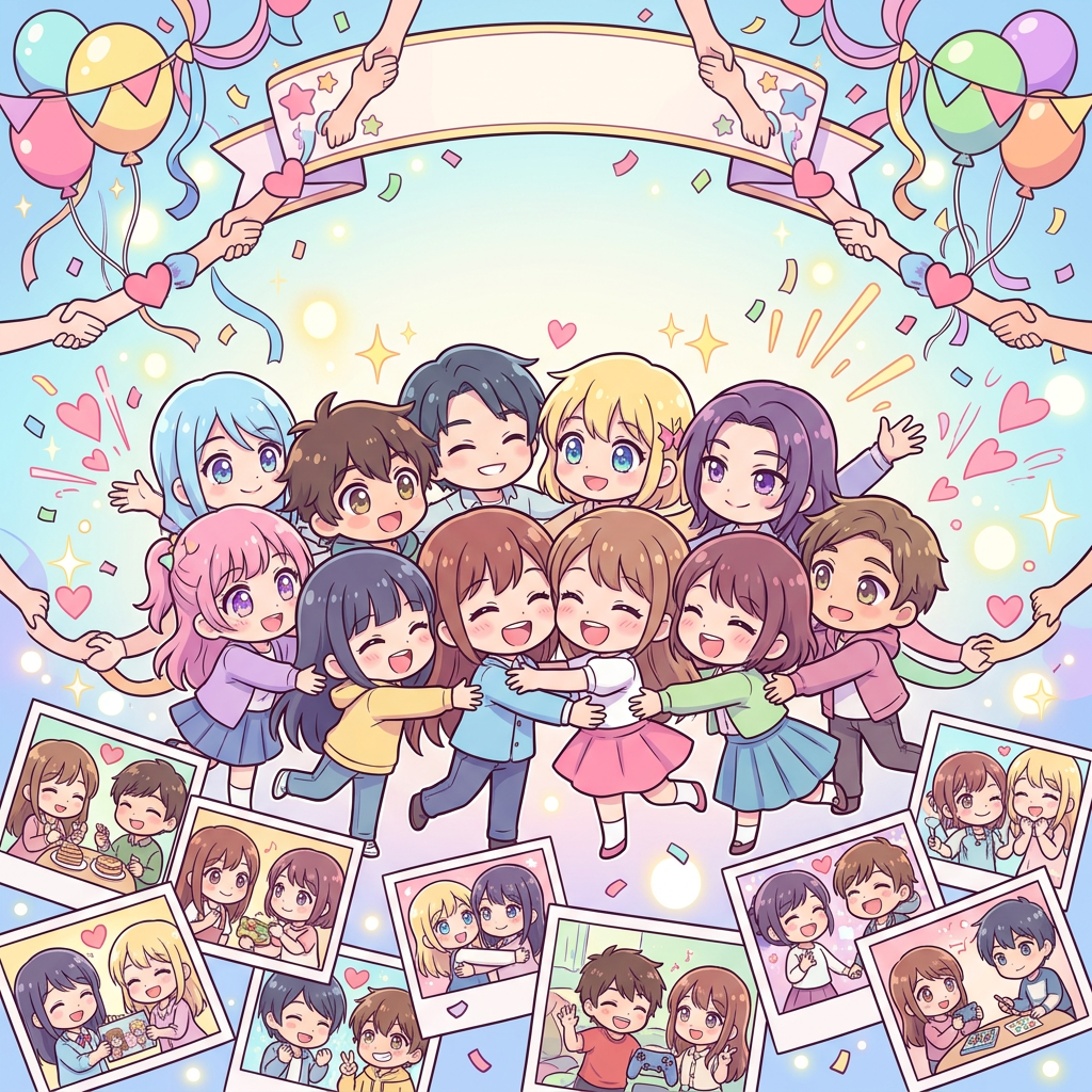 Reunion Gathering Chibi preview