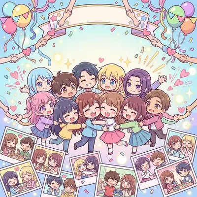 Reunion Gathering Chibi preview