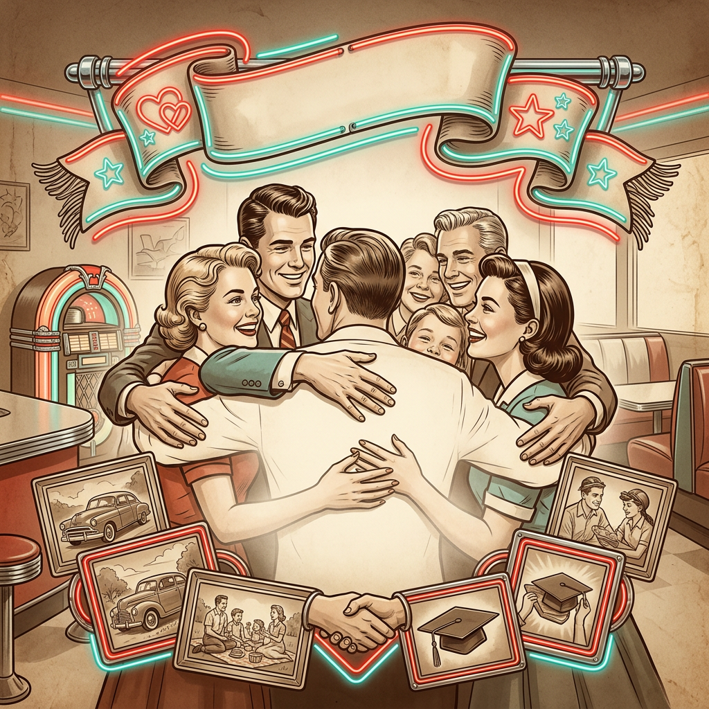 Reunion Gathering Retro Diner preview