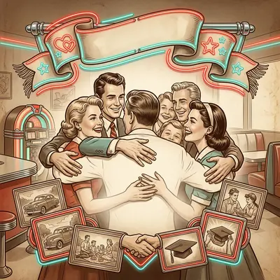 Reunion Gathering Retro Diner preview
