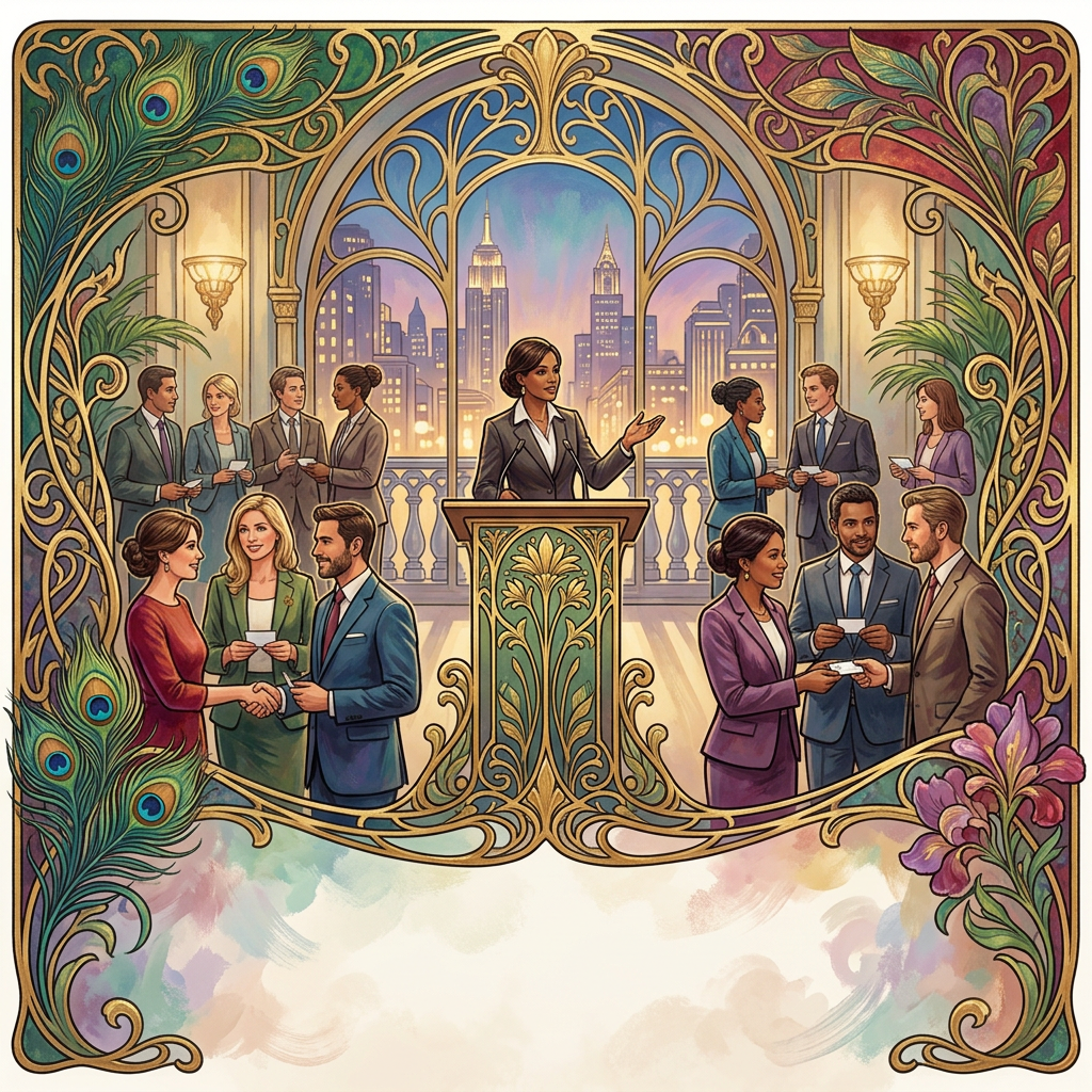 Corporate Event Art Nouveau preview