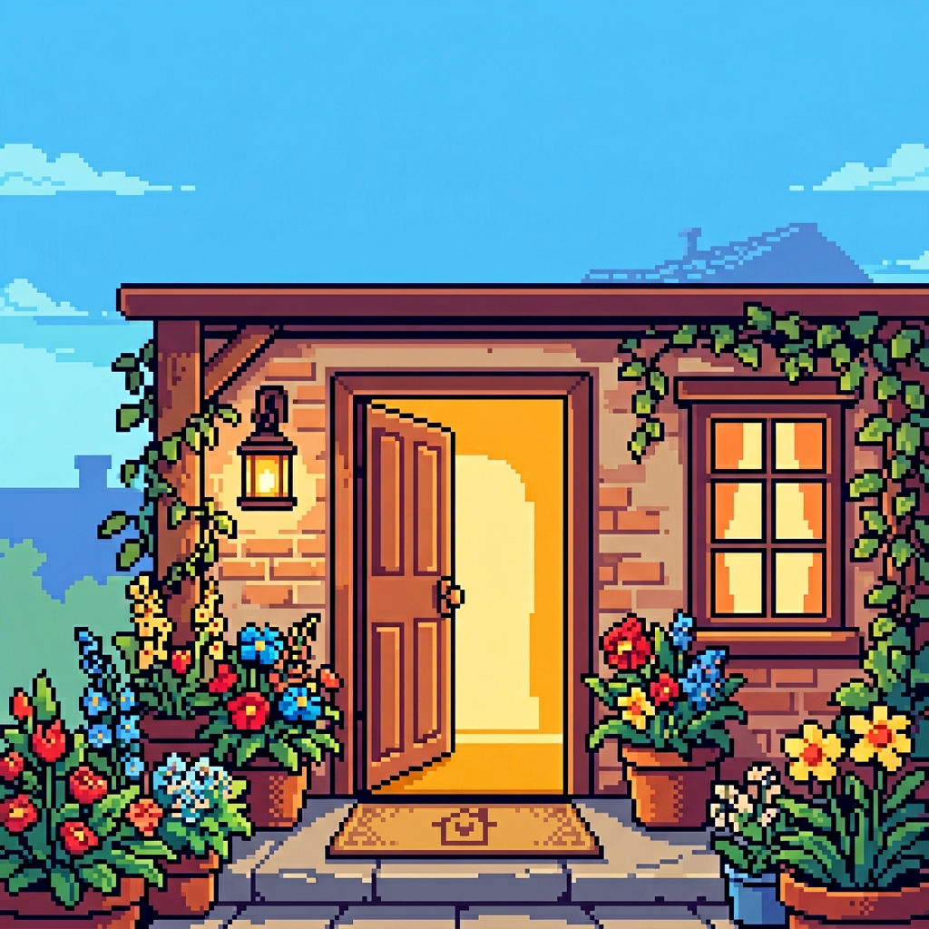 Welcome Greeting 8-Bit Classic preview