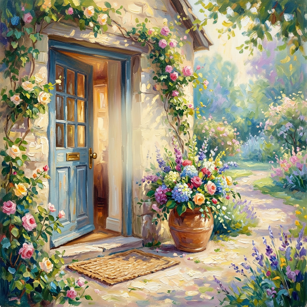 Welcome Greeting Impressionist preview