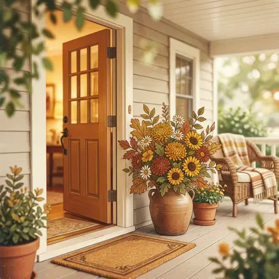 Welcome Greeting Polaroid preview