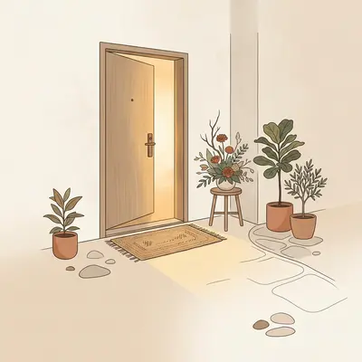 Welcome Greeting Japandi preview