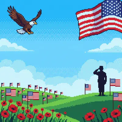 Memorial Day Remembrance 8-Bit Classic preview