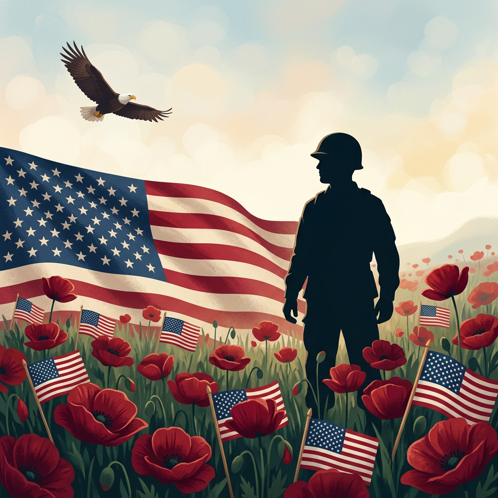 Memorial Day Remembrance Studio Shot preview