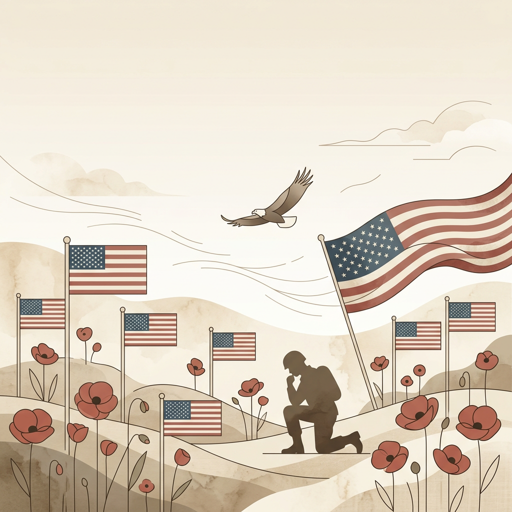 Memorial Day Remembrance Japandi preview