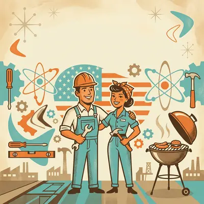 Labor Day Celebration Mid-Century preview