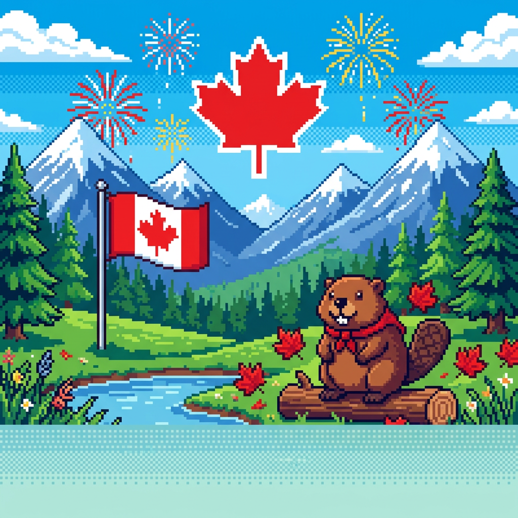 Canada Day Celebration 8-Bit Classic preview