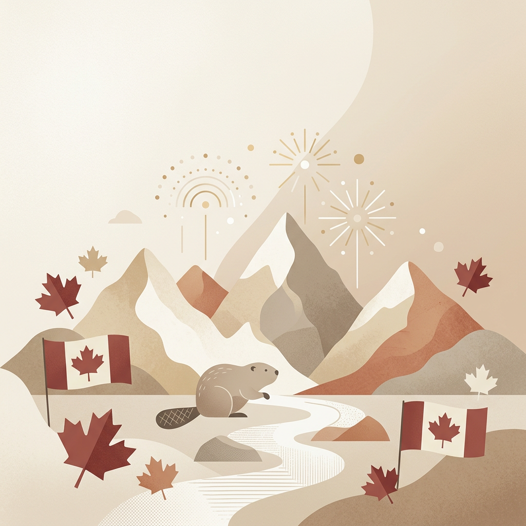 Canada Day Celebration Japandi preview