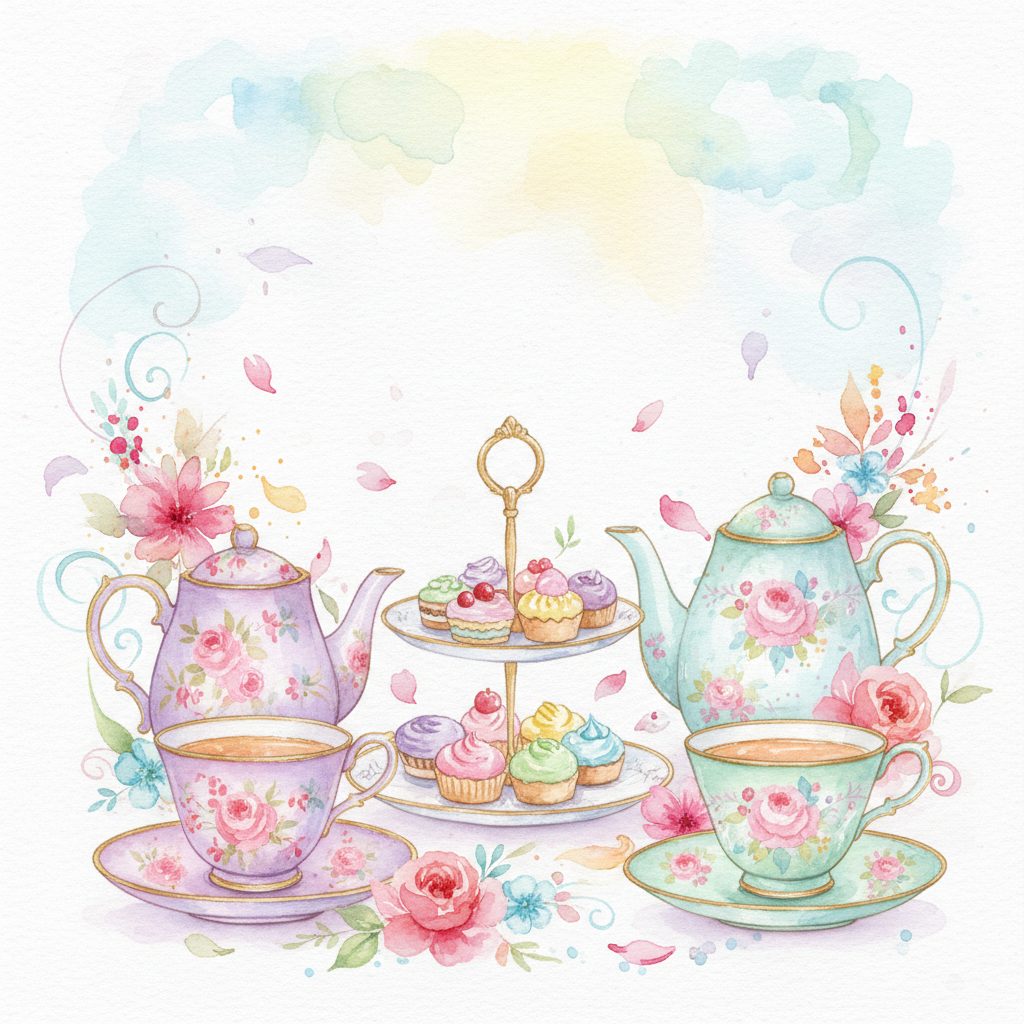 Tea Party Invitation preview