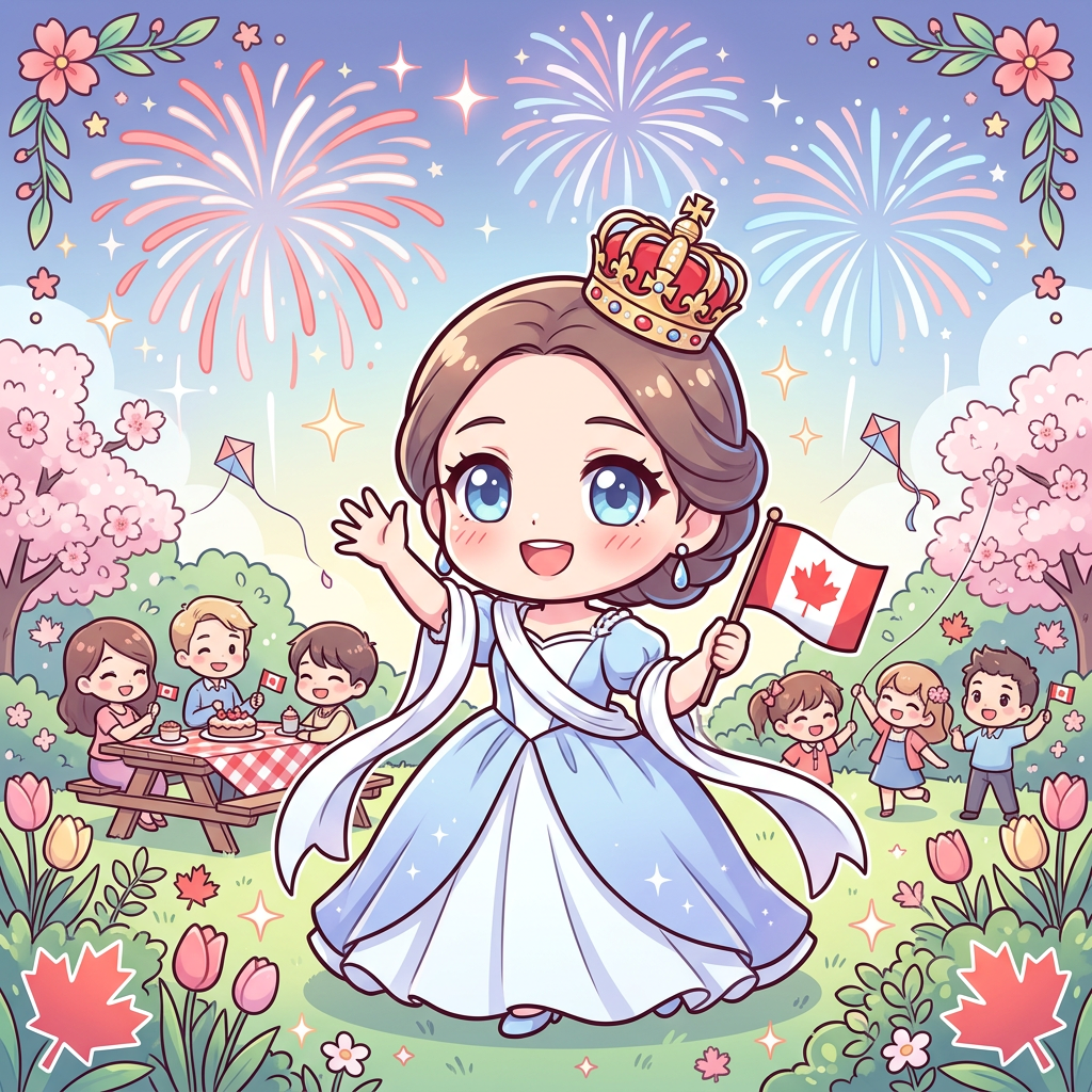 Victoria Day Celebration Chibi preview