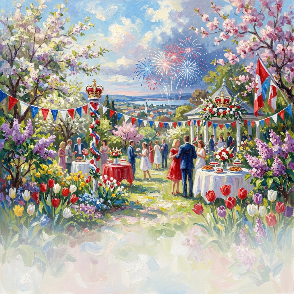 Victoria Day Celebration Impressionist preview