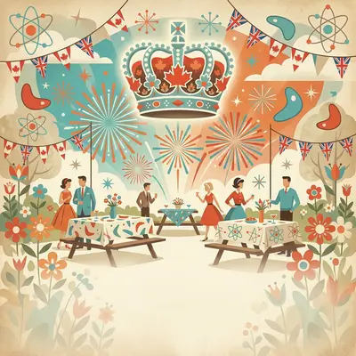 Victoria Day Celebration Mid-Century preview