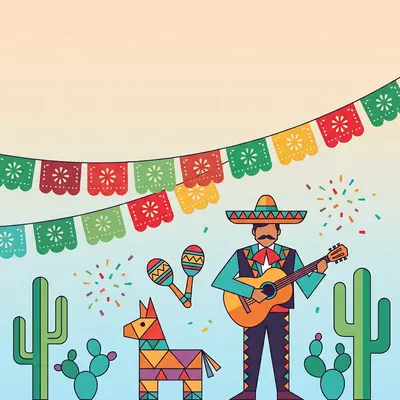 Cinco De Mayo Fiesta Clean Lines preview