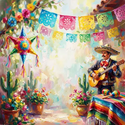 Cinco De Mayo Fiesta Impressionist preview