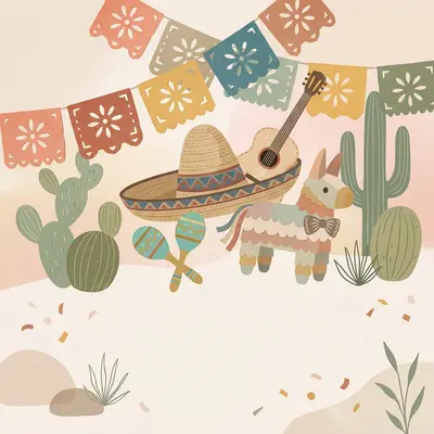 Cinco De Mayo Fiesta Japandi preview