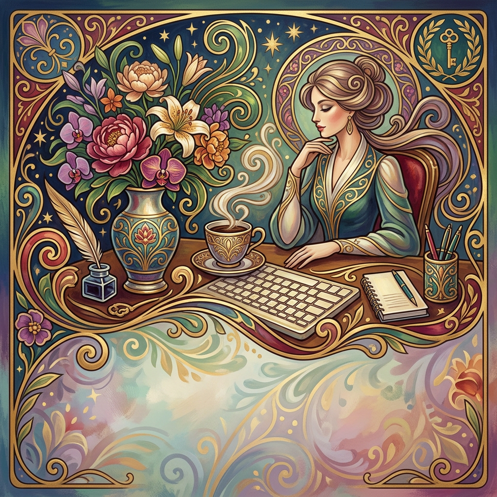 Admin Professionals Day Art Nouveau preview