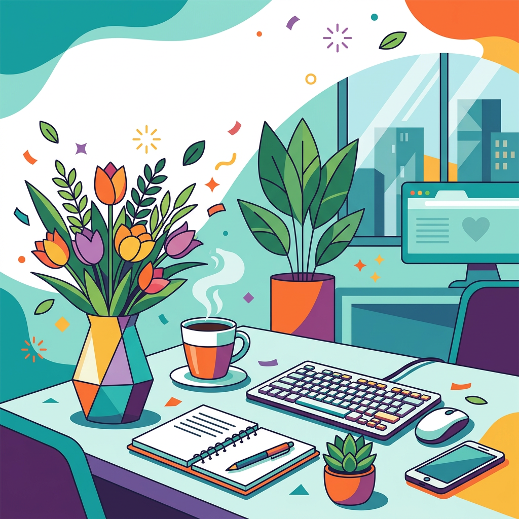 Admin Professionals Day Flat Design preview