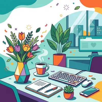 Admin Professionals Day Flat Design preview