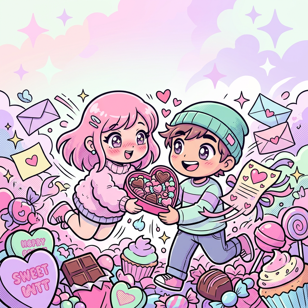 Sweetest Day Romance Kawaii preview