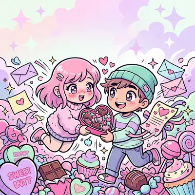 Sweetest Day Romance Kawaii preview