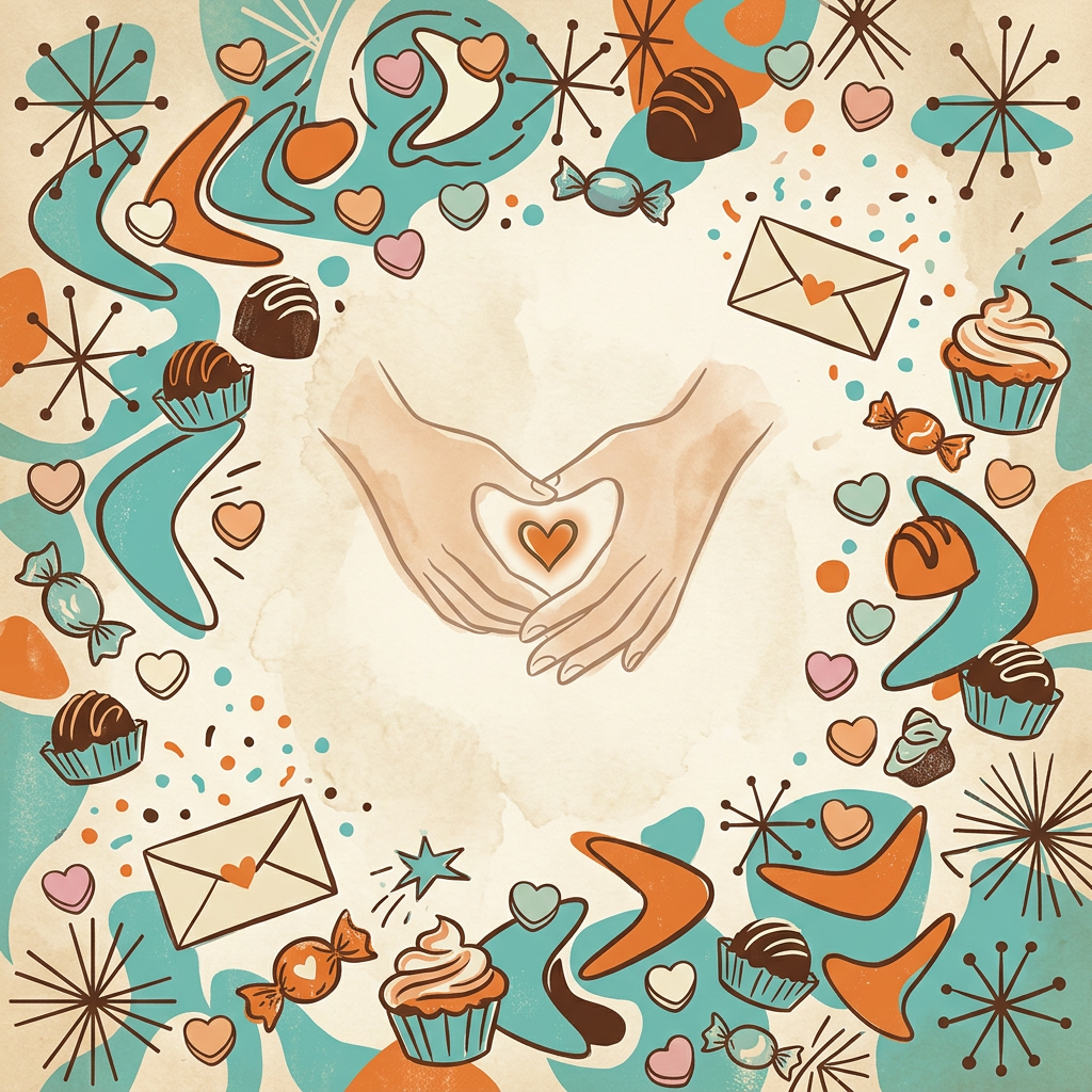 Sweetest Day Romance Mid-Century preview