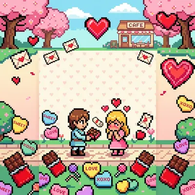 Sweetest Day Romance 8-Bit Classic preview