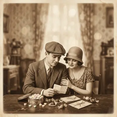 Sweetest Day Romance Sepia Nostalgia preview