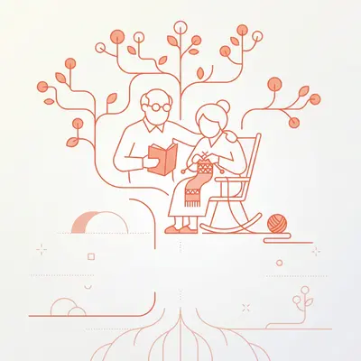 Grandparents Day Love Clean Lines preview