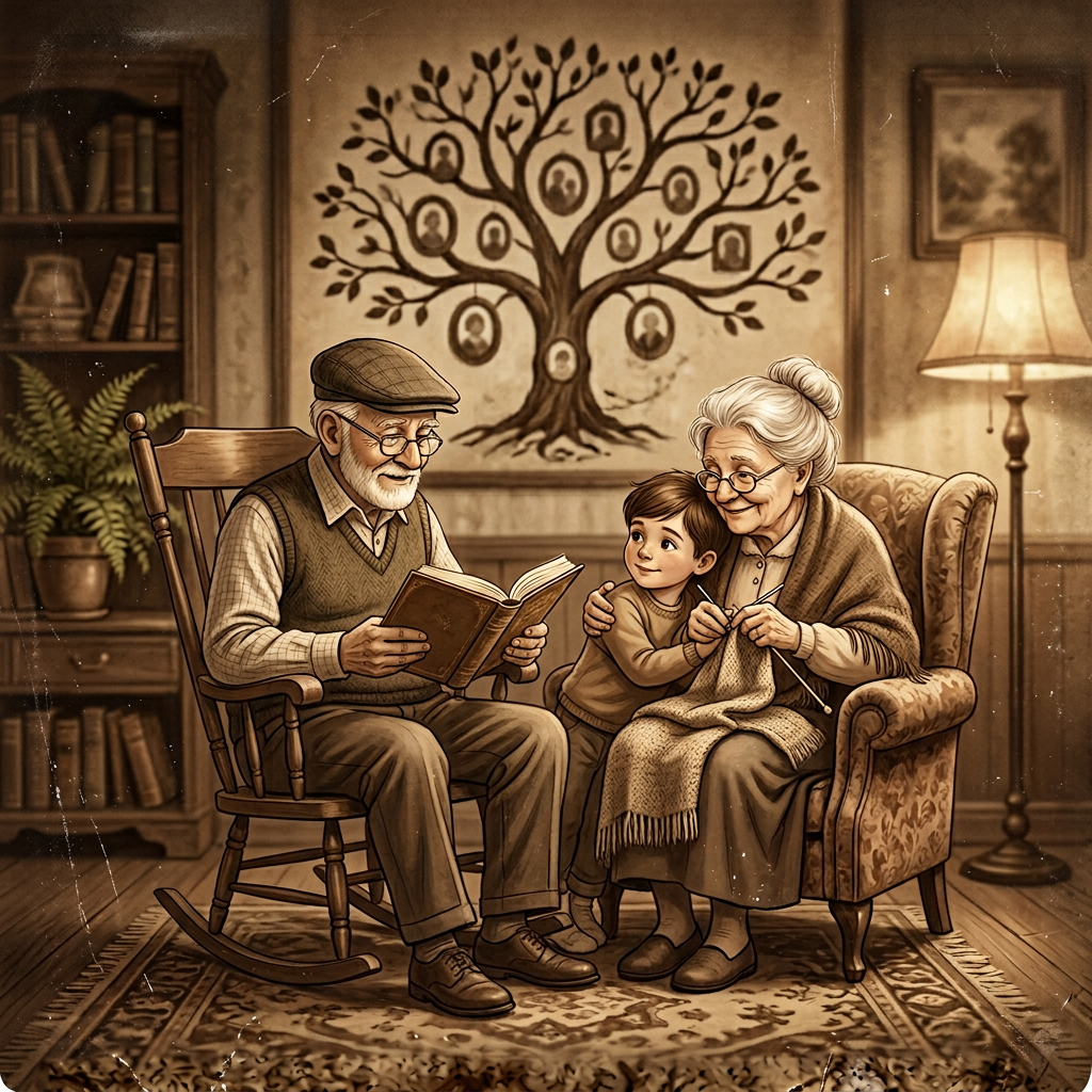 Grandparents Day Love Sepia Nostalgia preview