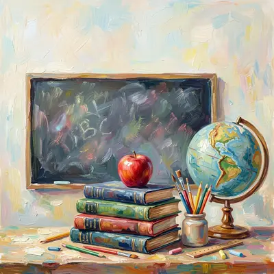 Teacher Appreciation Impressionist preview