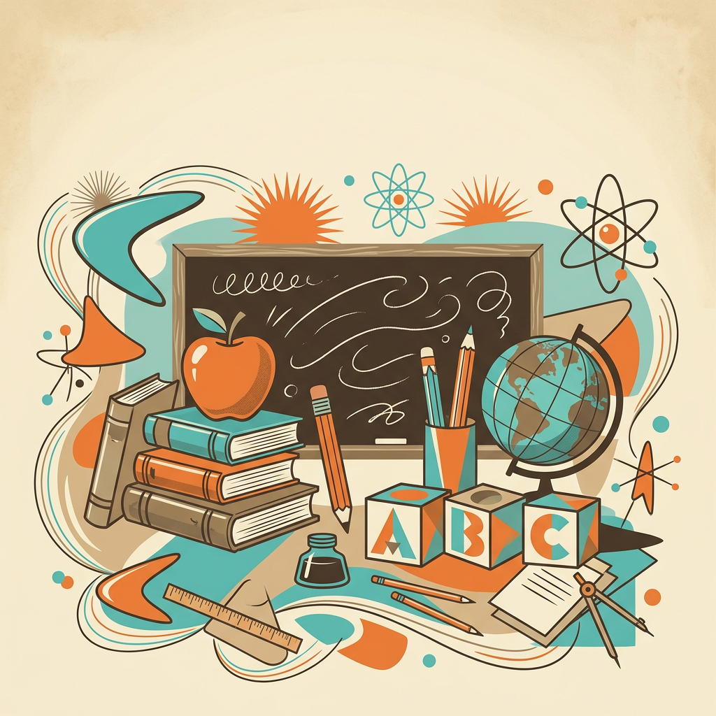 Teacher Appreciation Mid-Century preview