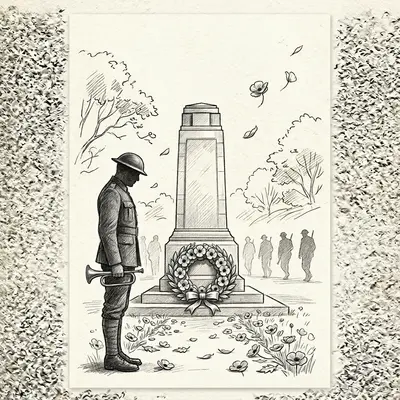 Remembrance Day Pencil Drawing preview